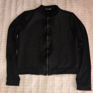 Black Zip Up Jacket